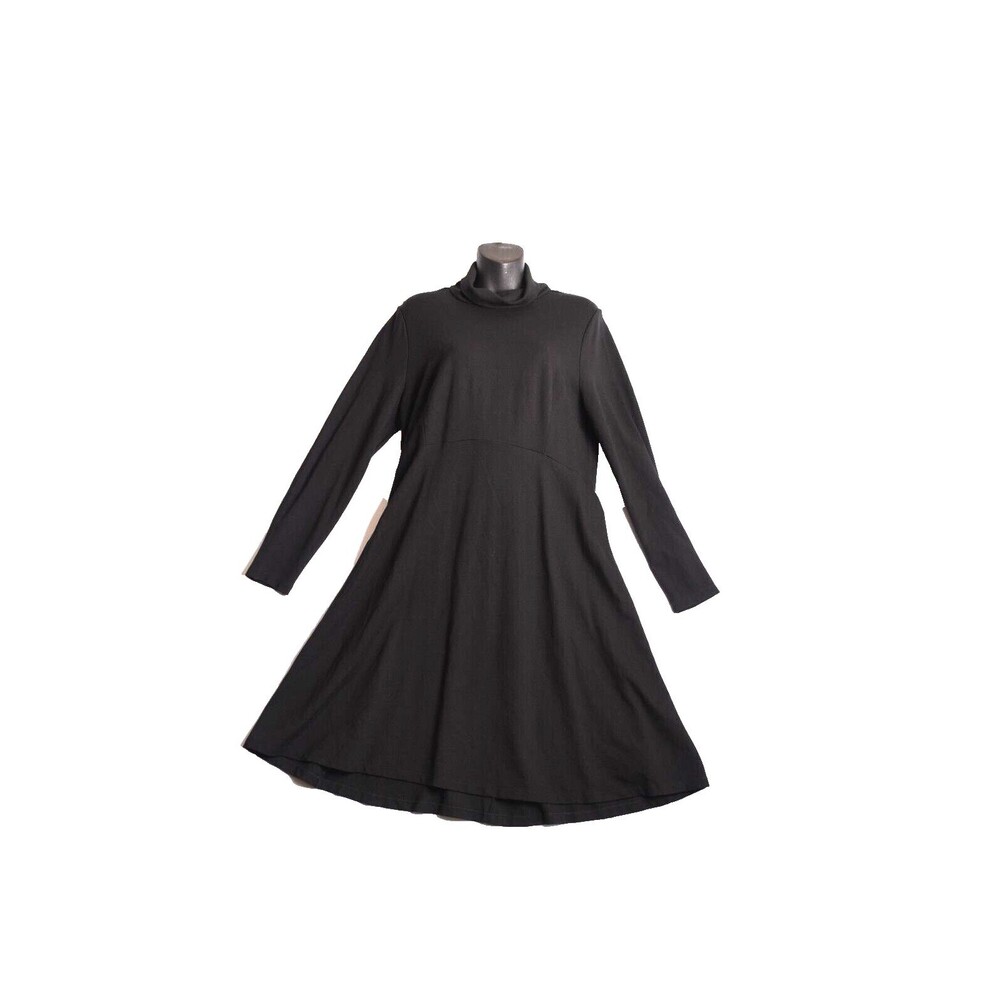 Seraphine Black Midi Dress